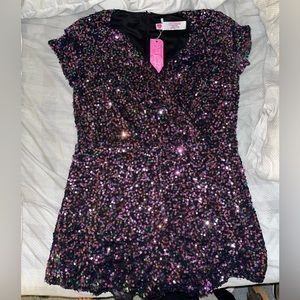Sequin Romper